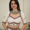 White Mirror work Chaniya Choli